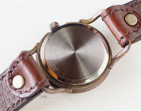 ARKRAFT（アークラフト）手作り腕時計“Marvin Medium” ローマ数字 プレミアムストラップ  [AR-C-012-RO]