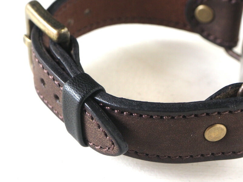 ARKRAFT Handmade Watch “Pivo Large” Black Dial Premium Strap [AR-C-014-BK] 
