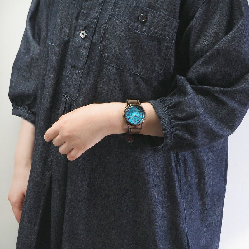 ARKRAFT Handmade Watch “Addy Large” Roman Numeral Premium Strap [AR-C-016-RO] 