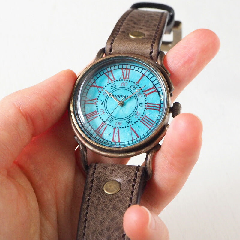 ARKRAFT Handmade Watch “Addy Large” Roman Numeral Premium Strap [AR-C-016-RO] 