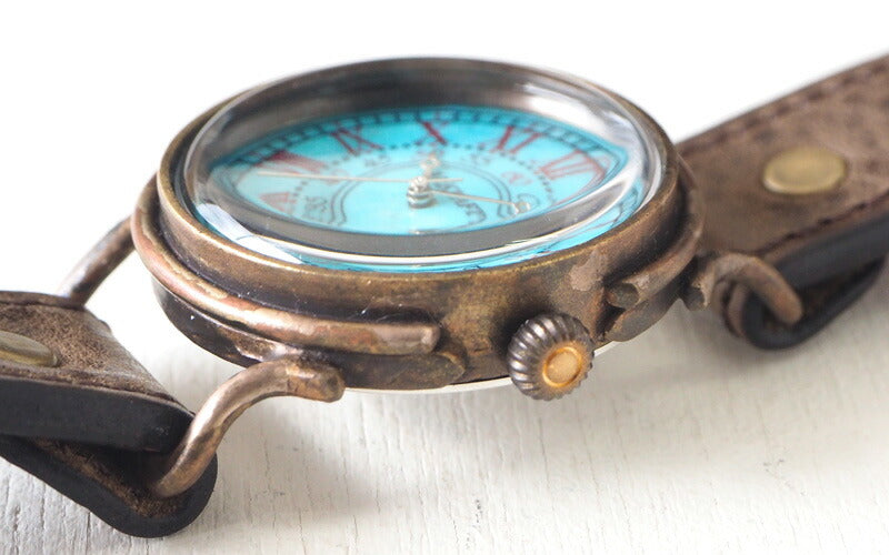 ARKRAFT Handmade Watch “Addy Large” Roman Numeral Premium Strap [AR-C-016-RO] 