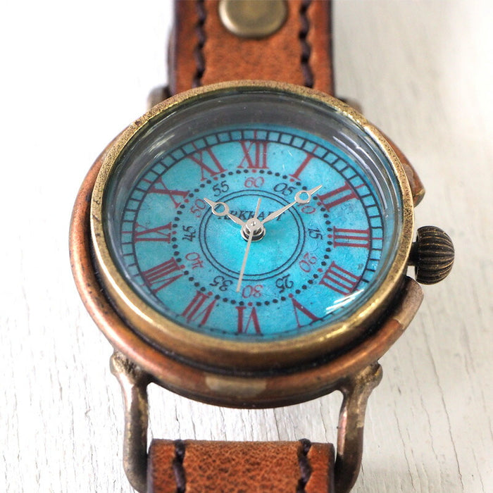 ARKRAFT（アークラフト）手作り腕時計“Addy Small” ローマ数字 プレミアムストラップ [AR-C-017-RO]