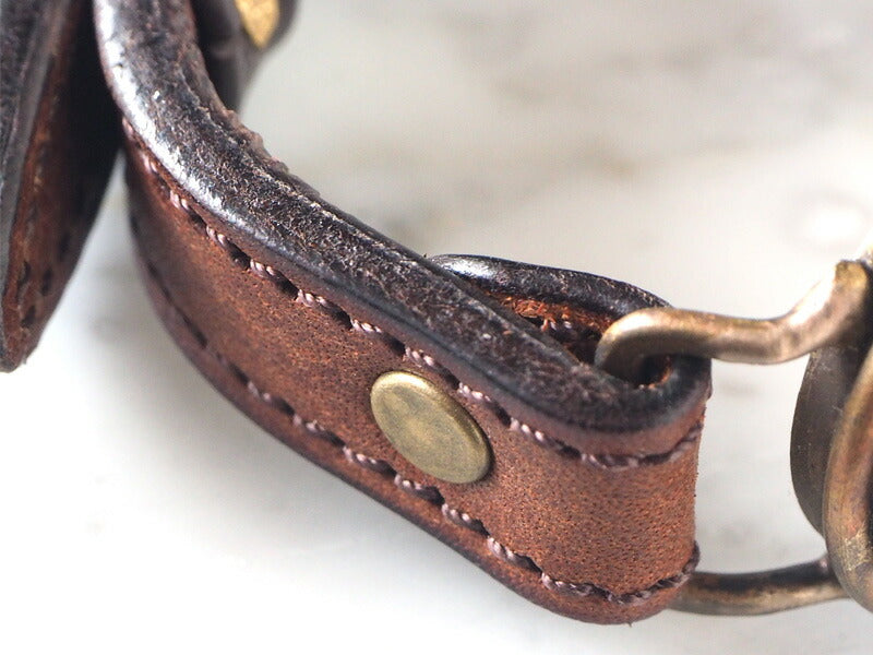 ARKRAFT Handmade Watch “Drake Small” Shell Dial Red Dot Premium Strap [AR-C-021-BL-RD] 