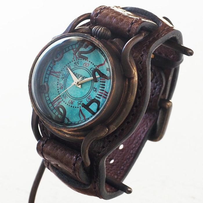 ARKRAFT Watchmaker Hidekazu Araki Handmade Watch “PATRICE OCEAN” Premium Double Strap [AR-C-022] 