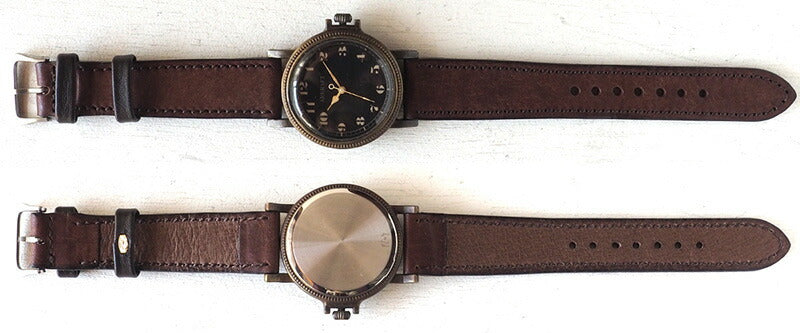 ARKRAFT 手工手錶“Nes Large”阿拉伯數字高級錶帶 [AR-C-023-AR] 