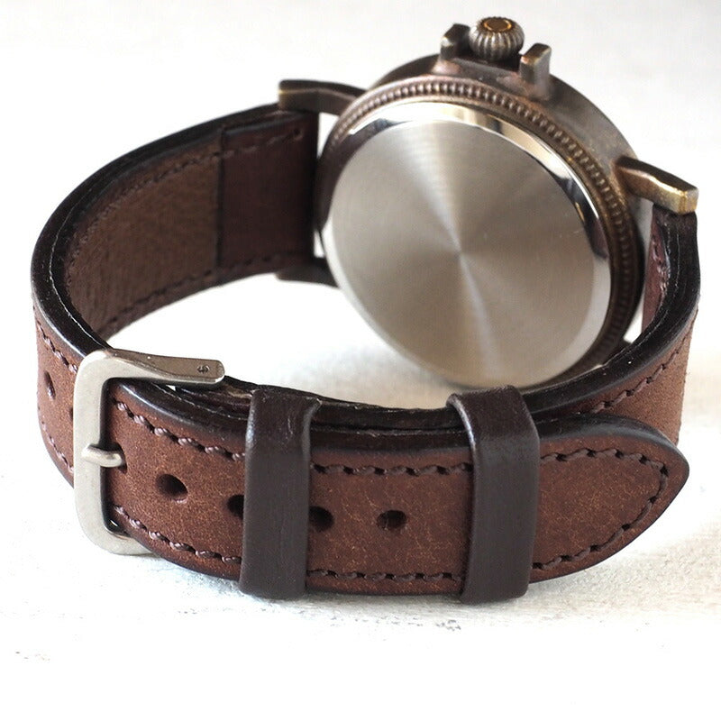 ARKRAFT Handmade Watch “Nes Large” Arabic Numerals Premium Strap [AR-C-023-AR] 