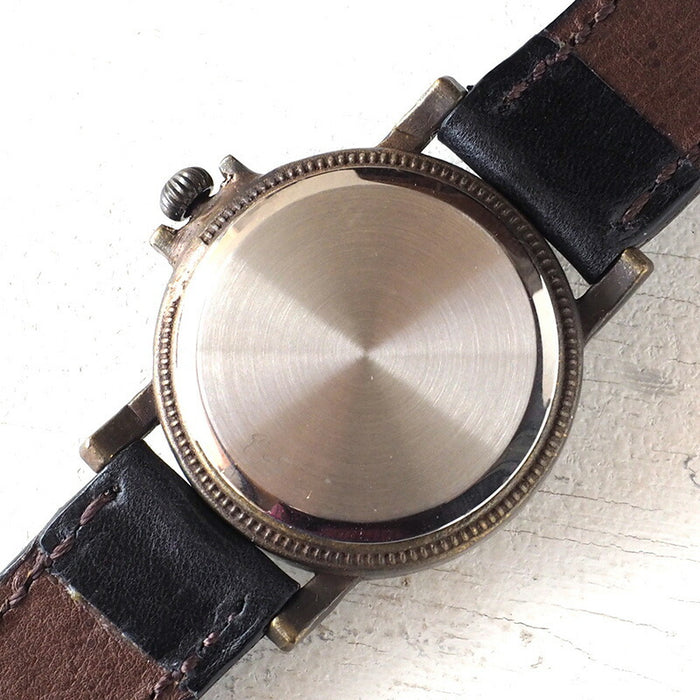 ARKRAFT 手工手錶“Nes Medium”羅馬數字高級錶帶 [AR-C-025-RO] 
