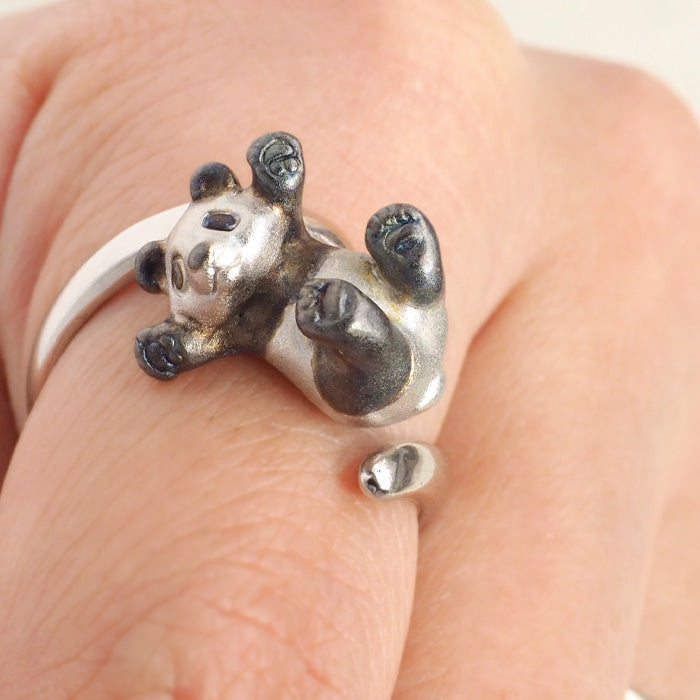 naturama Rolling Panda Ring Silver [AR106] 