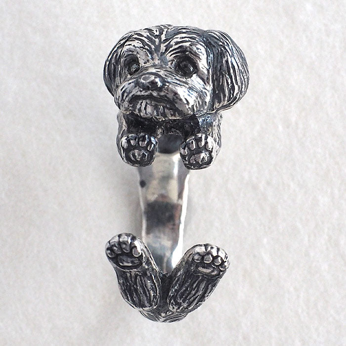 naturama Dog Ring Shih Tzu Silver 925 Women's Men's [AR107] 