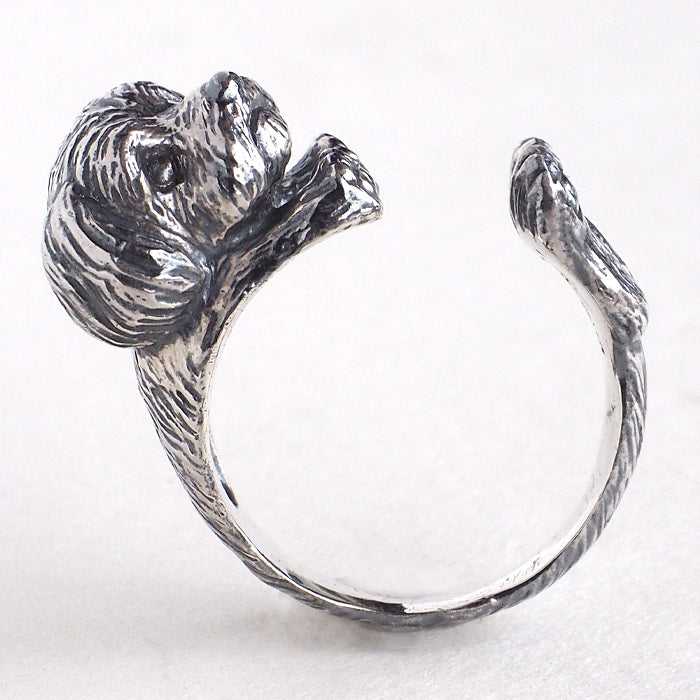naturama Dog Ring Shih Tzu Silver 925 Women's Men's [AR107] 