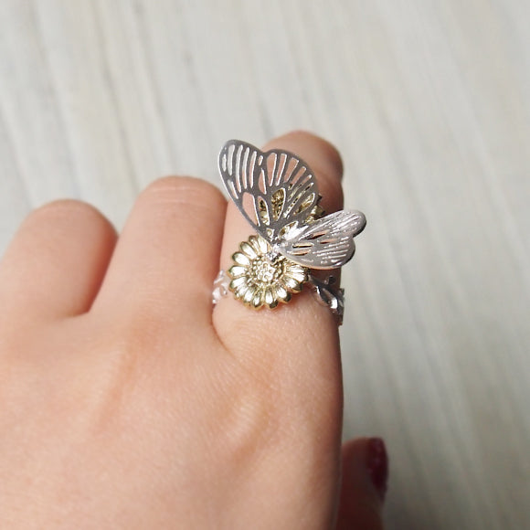 naturama(ナチュラマ) Paradis（パラディ）リング シルバー 真鍮 [AR32]