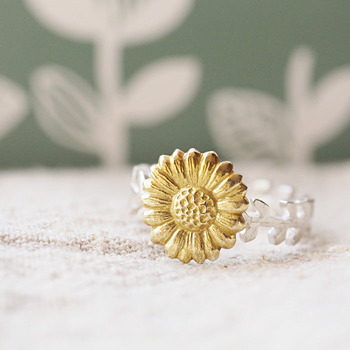 naturama(ナチュラマ) デイジーリング シルバー925 真鍮 [AR33]