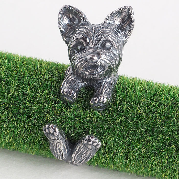 naturama(ナチュラマ) 犬リング ヨークシャテリア ヨーキー シルバー