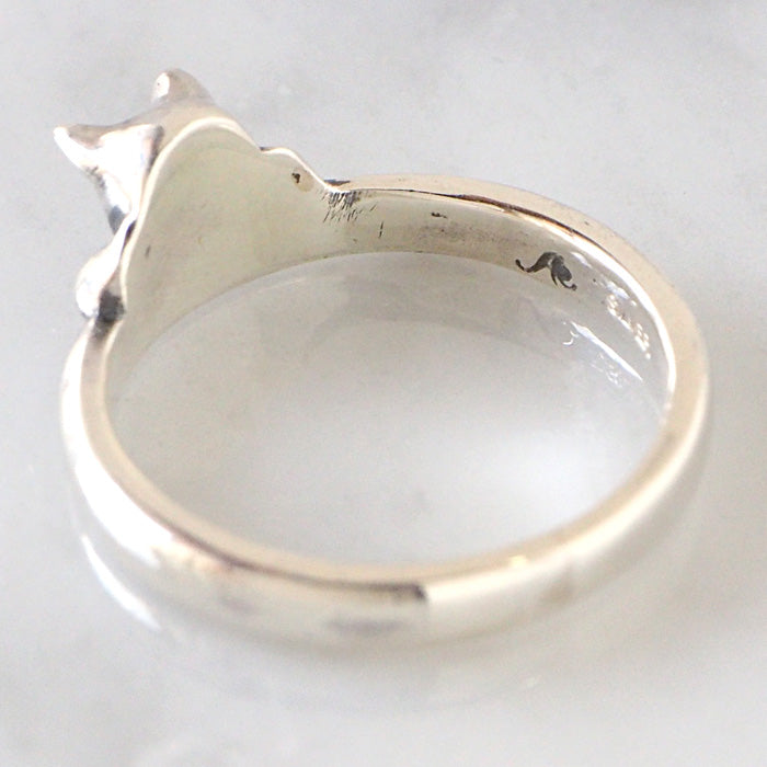 naturama Gabriel! Bite Cat Ring Silver 925 [AR65] 