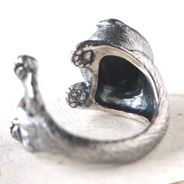 naturama Cat Ring Scottish Fold Silver [AR70] 