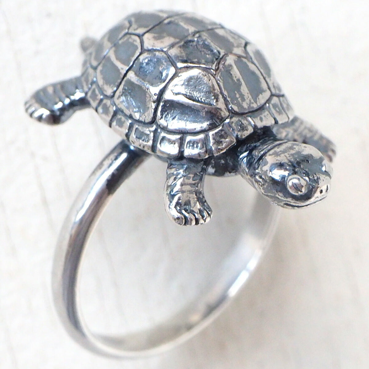naturama(ナチュラマ) 亀リング シルバー メンズ レディース [AR73