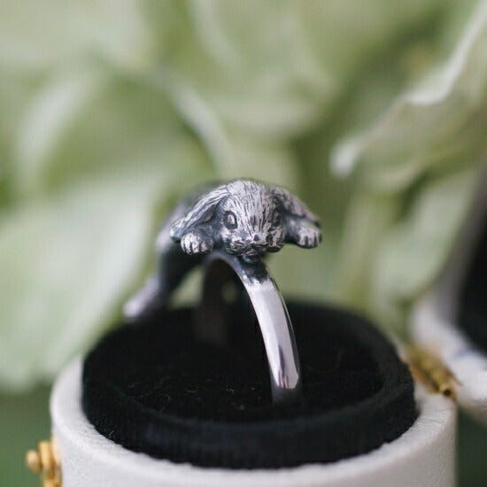 naturama(ナチュラマ) 脱力ロップイヤーのリング [AR74]