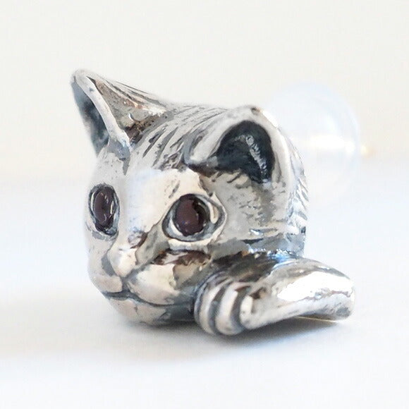 naturama Cat Earrings Pixie Silver One Ear [AY11] 