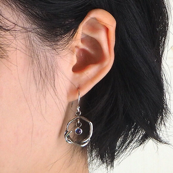 naturama Beautiful Earrings Silver One Ear [AY40B] 