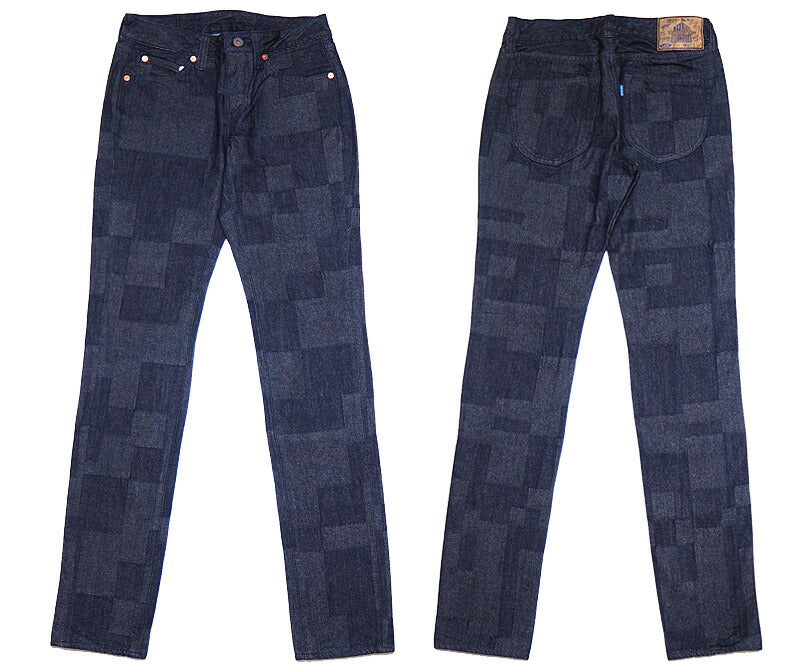 BLUE LOOM Block Denim 12oz One Wash Slim Straight Jeans [BL-BD5SL-2904] 