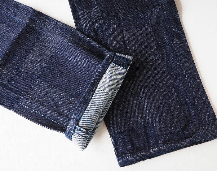 BLUE LOOM Block Denim 12oz One Wash Slim Straight Jeans [BL-BD5SL-2904] 