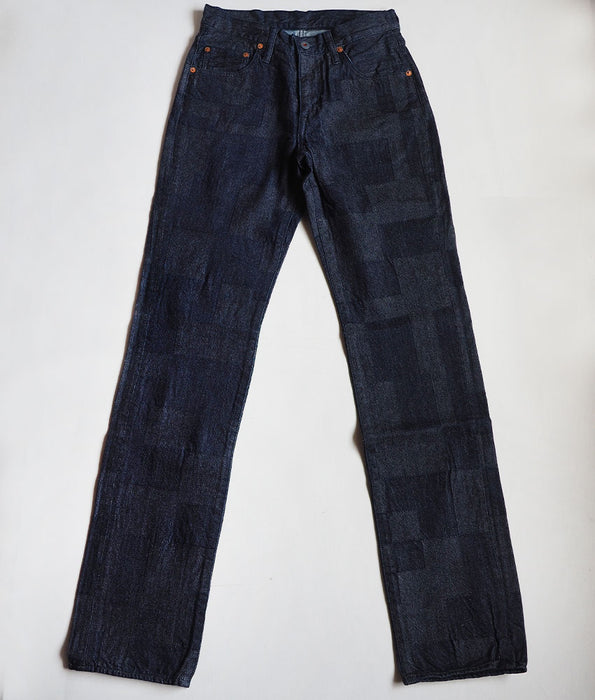 BLUE LOOM Block Denim 12oz One Wash Straight Jeans [BL-BD5ST-R]