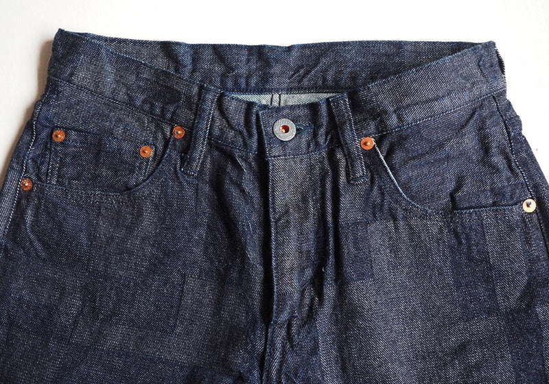 BLUE LOOM Block Denim 12oz One Wash Straight Jeans [BL-BD5ST-R]