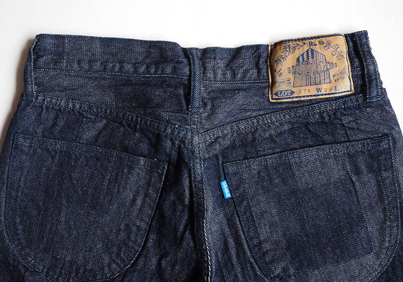 BLUE LOOM Block Denim 12oz One Wash Straight Jeans [BL-BD5ST-R]