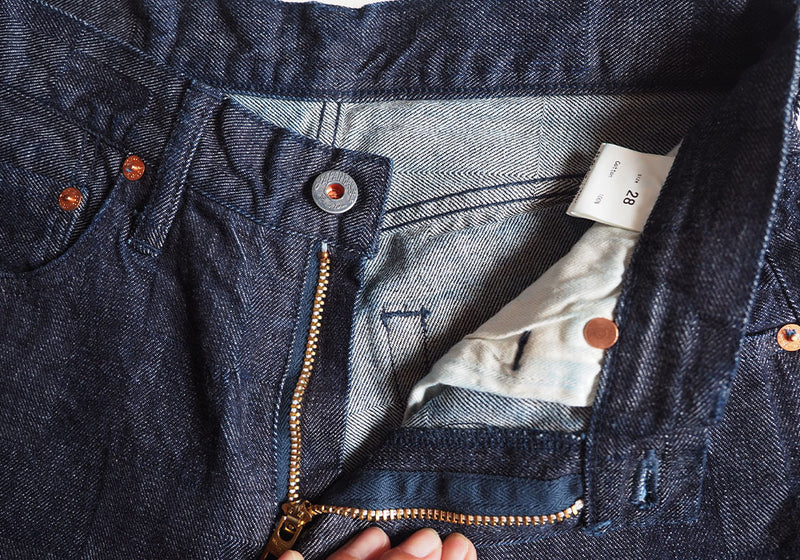 BLUE LOOM Block Denim 12oz One Wash Straight Jeans [BL-BD5ST-R]