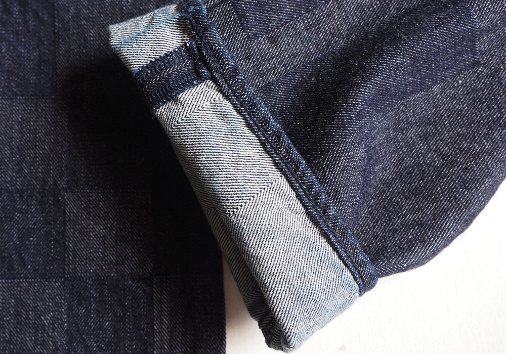 BLUE LOOM Block Denim 12oz One Wash Straight Jeans [BL-BD5ST-R]