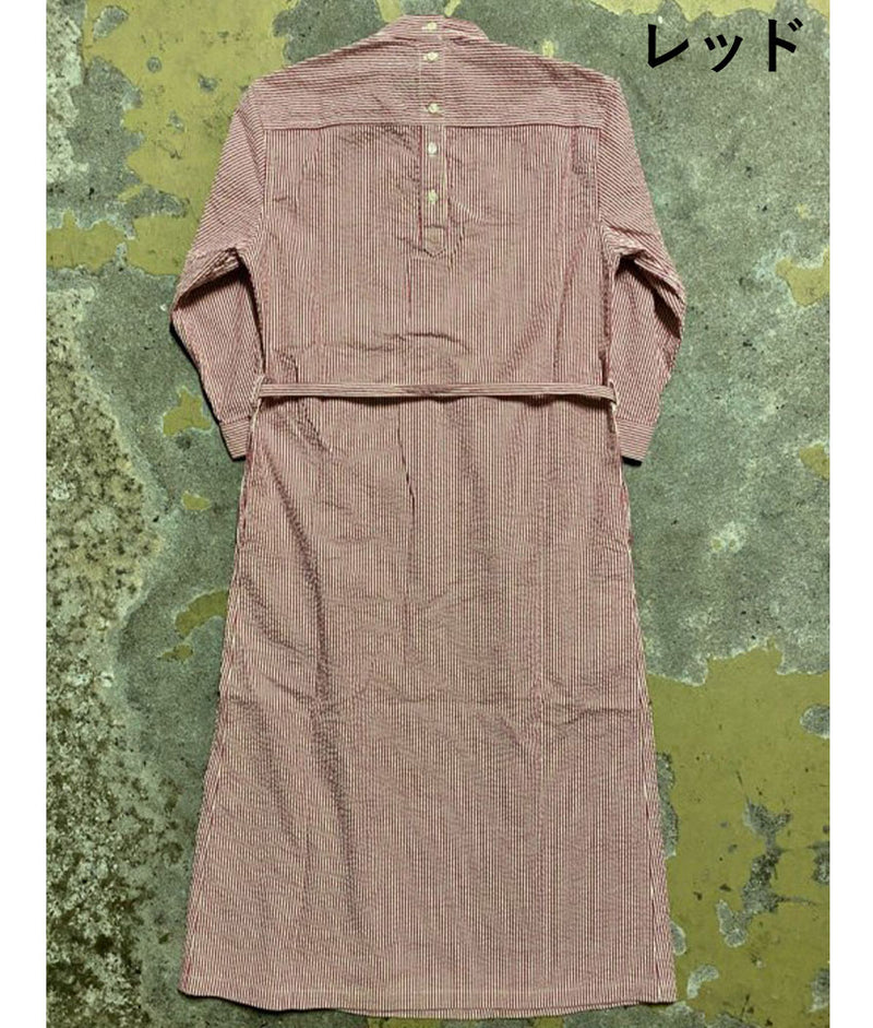 graphzero Fisherman One Piece Blue Red Mocha Ladies [BL-FSOP-0405]