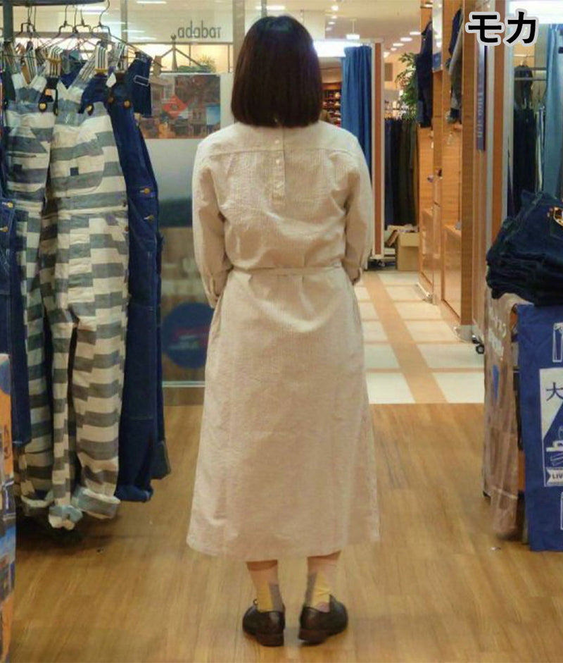 graphzero Fisherman One Piece Blue Red Mocha Ladies [BL-FSOP-0405]