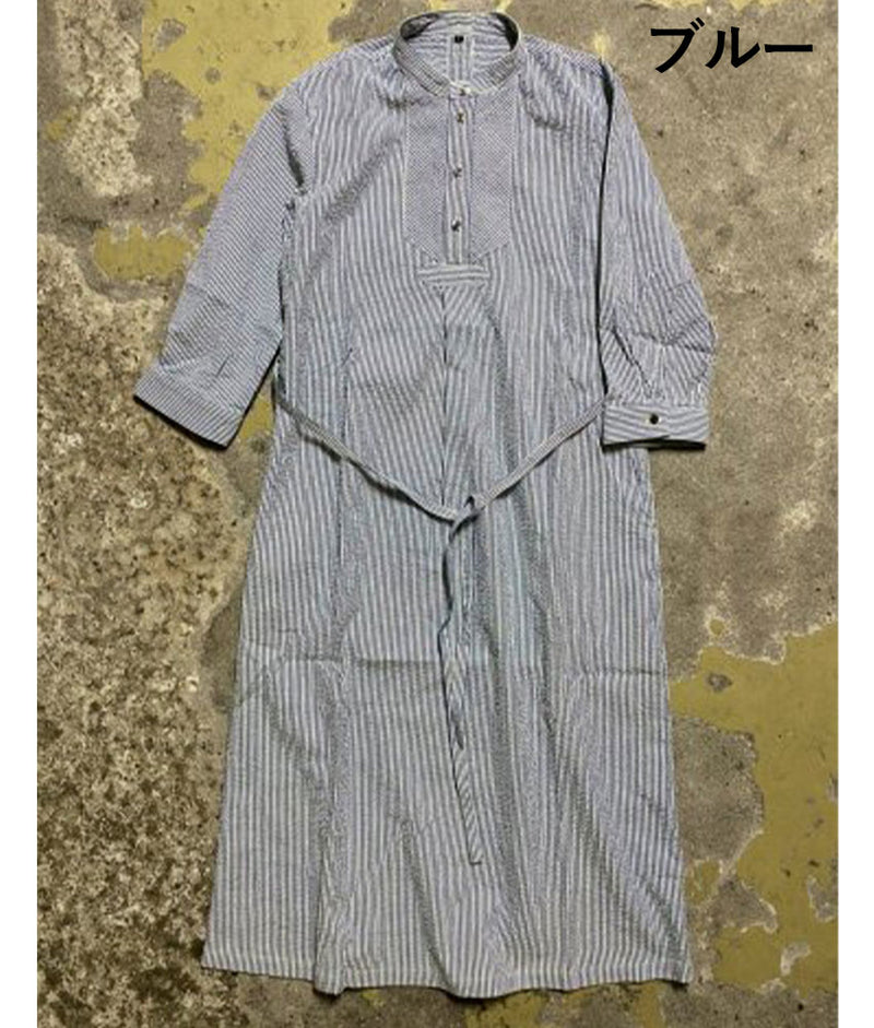 graphzero Fisherman One Piece Blue Red Mocha Ladies [BL-FSOP-0405]