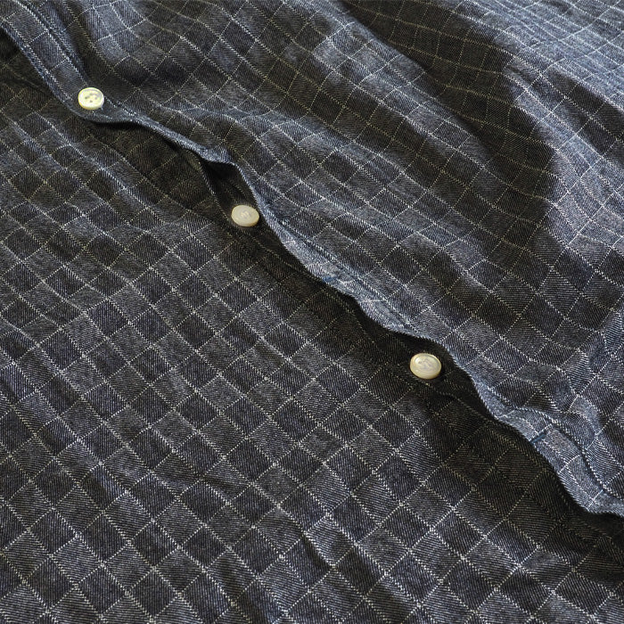 BLUE LOOM Makignon Dress Herringbone Block Check Ladies Free Size [BL-MQOP-0406-HB]