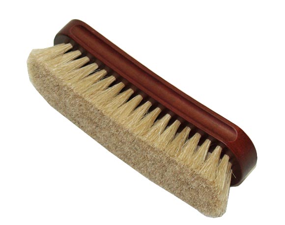 [For general care of leather products] Leather workshop PARLEY Recommended care products Collonil POLISHING BRUSH Horse hair brush [CS-07] 