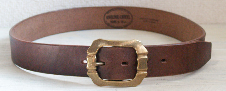 Dady Horween Aniline Chromexcel Leather Plain Belt Men's [DD1058] 