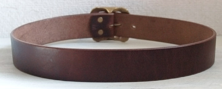 Dady Horween Aniline Chromexcel Leather Plain Belt Men's [DD1058] 