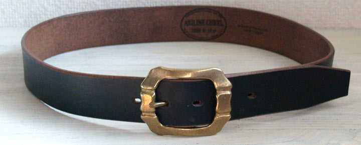 Dady Horween Aniline Chromexcel Leather Plain Belt Men's [DD1058] 