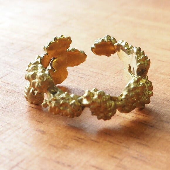 DECOvienya handmade accessories pinecone ring brass [DE-104] 