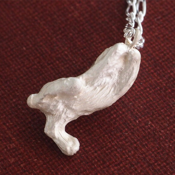 DECOvienya handmade accessories rabbit pendant white [DE-114W] 