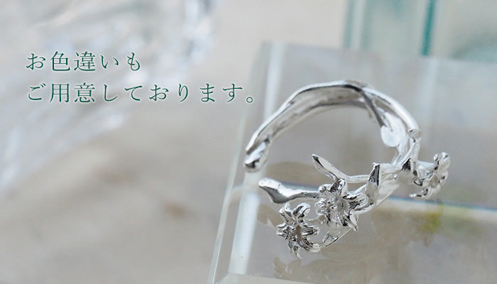 DECOvienya Handmade Accessories Lily Ear Cuff Brass Single Ear Ladies [DE-165G] 