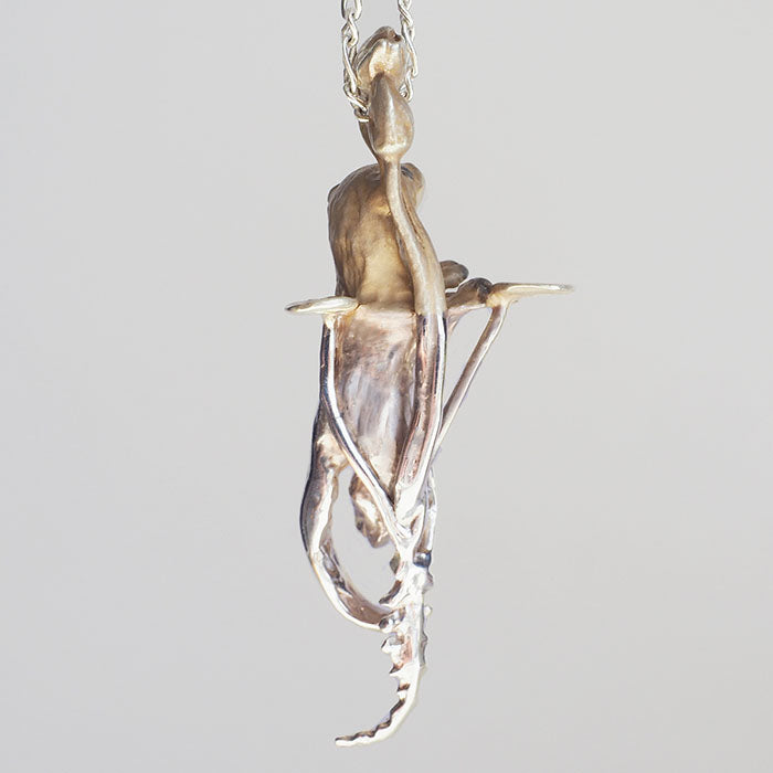 DECOvienya（デコヴィーニャ） カワウソのペンダント シルバー925 レディース[DE-189]