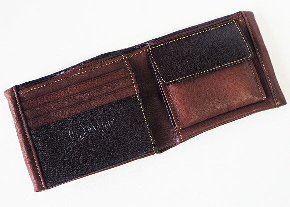 [4 colors] Leather workshop PARLEY “DEER SHIBU” bi-fold leather wallet [DS-26] 