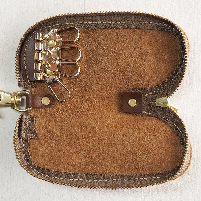 [8 colors] Leather Workshop PARLEY "ELK" Finnish Elk Key Case [FE-11] 