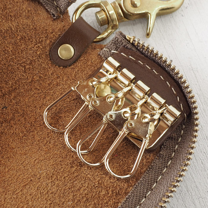 [8 colors] Leather Workshop PARLEY "ELK" Finnish Elk Key Case [FE-11] 