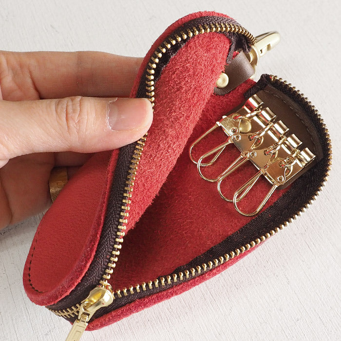 [8 colors] Leather Workshop PARLEY "ELK" Finnish Elk Key Case [FE-11] 