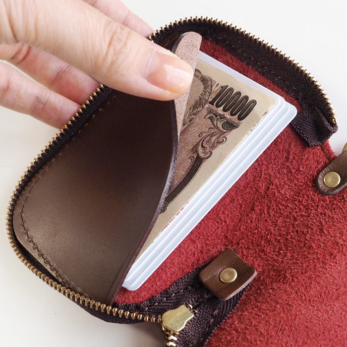 [Choose from 8 colors] Leather workshop PARLEY “ELK” smart key case [FE-68] Holds 2 smart keys, can be mounted up to 3 