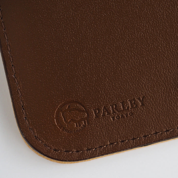 [從 7 種顏色中選擇] 皮革工坊 PARLEY “ELK” 芬蘭麋鹿雙折錢包 緊湊型錢包 [FE-72] 小錢包 迷你錢包 緊湊型錢包
