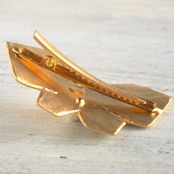 【2色】二月（ふたつき） ちょうちょクリップ 18金メッキorロジウムメッキ [FT-FSC-002]