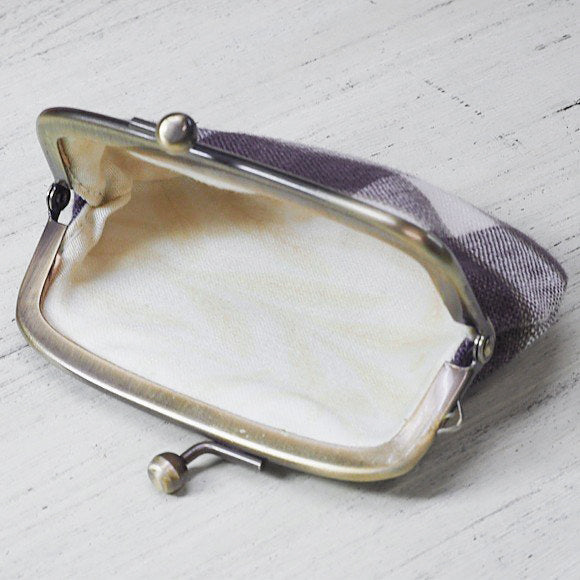 poussette Gamaguchi 2.9 inch “Rectangle Check Mulberry Rectangle Check Mulberry” [g29090011] 